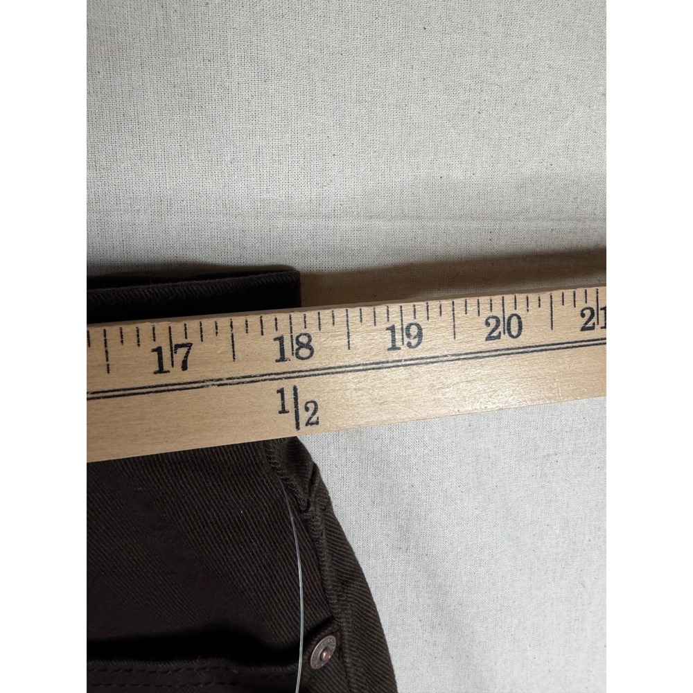 New Gloria Vanderbilt Amanda Slimming Classic Tapered Leg Pants size 16 Brown - Picture 10 of 12